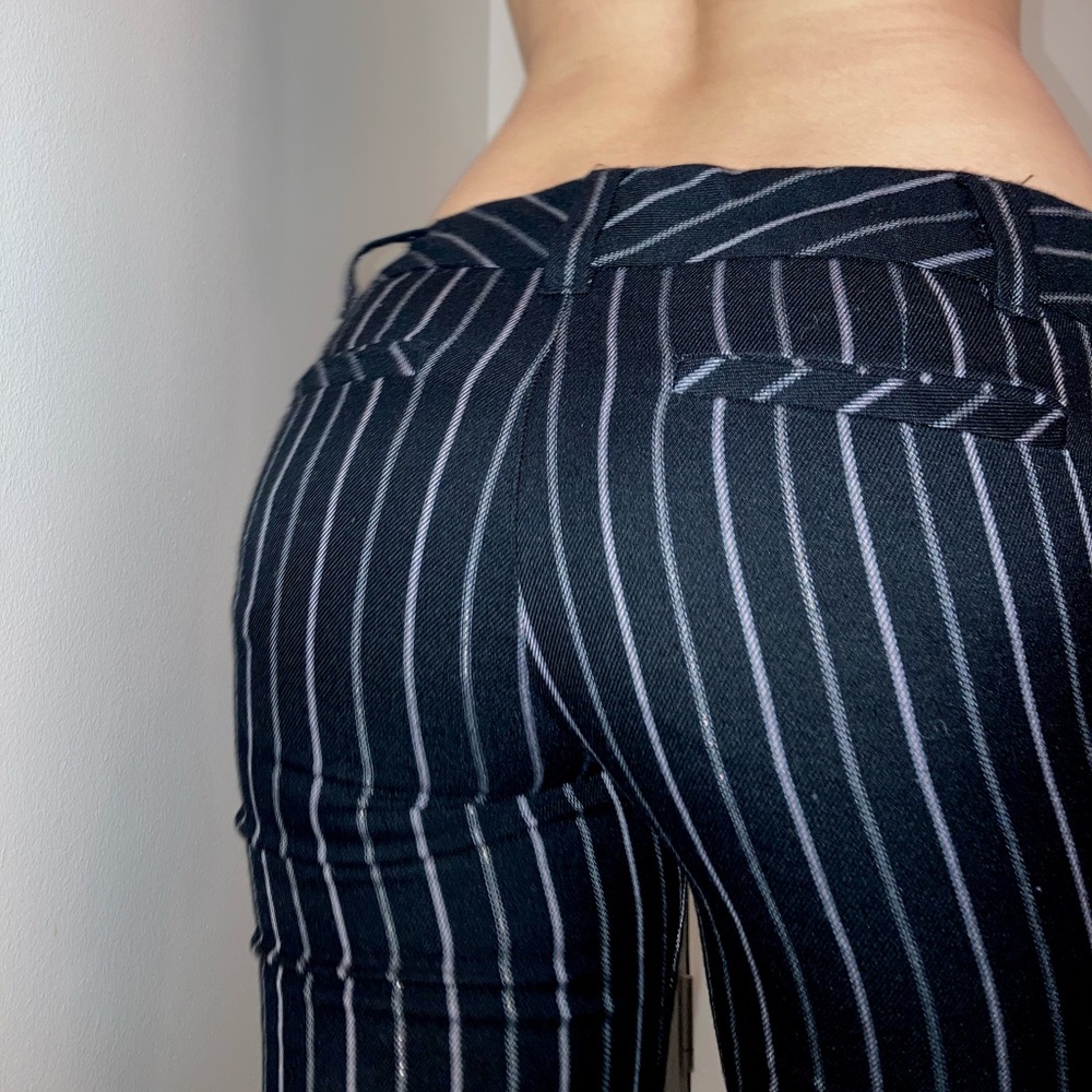 Pinstripe pants